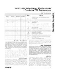 MAX9013EUA-T數據表 頁面 7