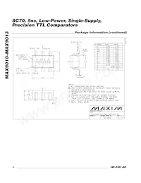 MAX9013EUA-T Datasheet Pagina 10