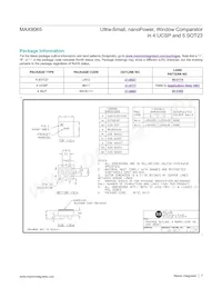 MAX9065EBS+T Datasheet Page 7