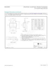 MAX9065EBS+T數據表 頁面 9