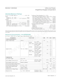 MAX922MSA/PR-T Datasheet Page 2