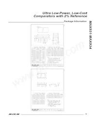 MAX934ESE-T Datasheet Page 15