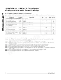 MAX977EEE-T Datasheet Page 4