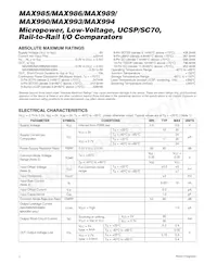 MAX985ESA-T Datenblatt Seite 2