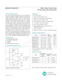 MAX9916EKA+CGJ Datenblatt Cover