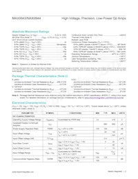 MAX9944ASA+ Datasheet Pagina 2