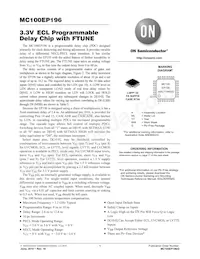 MC100EP196FAR2 Datasheet Copertura