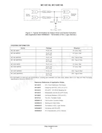 MC10E196FNR2G Datasheet Pagina 10