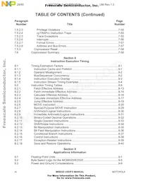 MC68020RC33E Datasheet Pagina 8