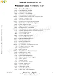 MC68020RC33E Datasheet Pagina 16