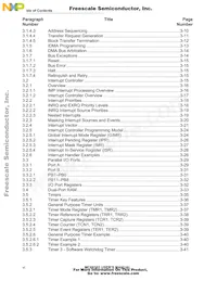 MC68302RC25C Datasheet Pagina 6