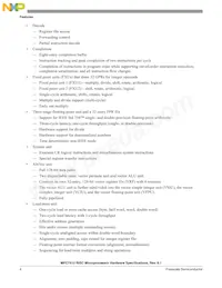 MC7410TVU400LE Datasheet Pagina 4