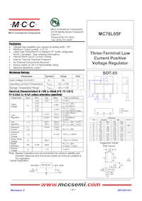 MC78L05F-TP Datasheet Copertura