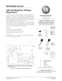 MC79L18ABPRPG數據表 封面