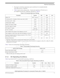 MCIMX281AVM4C數據表 頁面 11