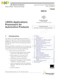 MCIMX356AVM5BR2 Datenblatt Cover