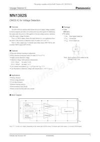 MN1382STP Datasheet Copertura