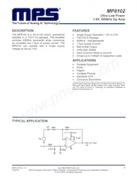 MP8102DJ-LF-P Datenblatt Cover