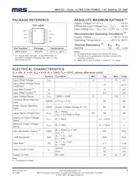 MP8103DK-LF Datasheet Pagina 2