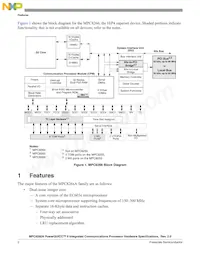 MPC8266AZUPJDC Datasheet Pagina 2