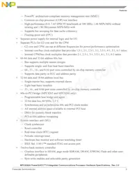 MPC8266AZUPJDC Datasheet Pagina 3