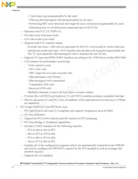 MPC8266AZUPJDC Datasheet Pagina 6