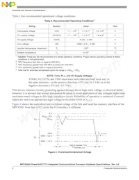 MPC8266AZUPJDC Datasheet Pagina 8