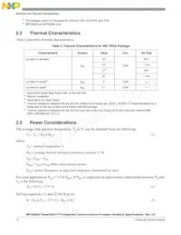 MPC8266AZUPJDC Datasheet Pagina 12