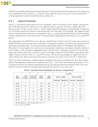 MPC8266AZUPJDC Datasheet Pagina 13