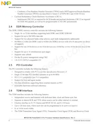 MPC8315ECVRAFDA Datasheet Page 4