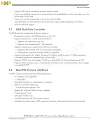 MPC8315ECVRAFDA Datasheet Page 5