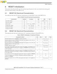 MPC8315ECVRAFDA Datenblatt Seite 17