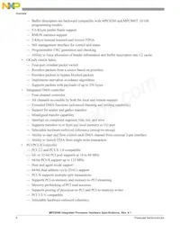 MPC8540CPX667JC Datasheet Pagina 6