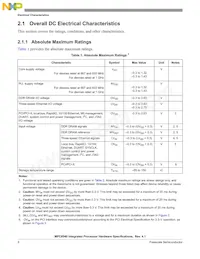 MPC8540CPX667JC Datasheet Page 8