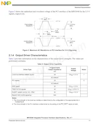 MPC8540CPX667JC Datasheet Pagina 11