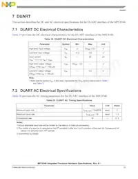 MPC8540CPX667JC Datasheet Pagina 21