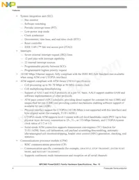 MPC860SRZQ66D4R2 Datasheet Page 4