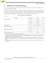 MPC860SRZQ66D4R2 Datasheet Page 7