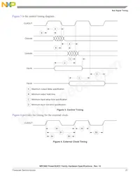 MPC860SRZQ66D4R2 Datasheet Page 21