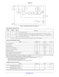 NCP110AMX085TBG Datasheet Page 2