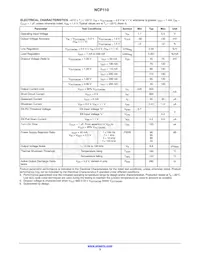 NCP110AMX085TBG Datasheet Page 3