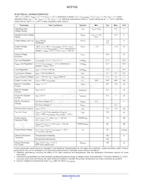 NCP120BMX210TCG Datasheet Pagina 3