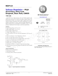 NCP121AMX185TCG Datasheet Copertura