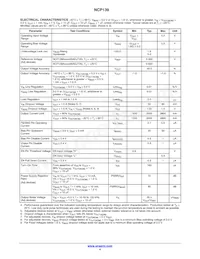 NCP139AFCT120T2G Datenblatt Seite 4