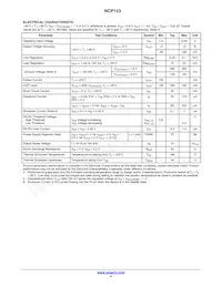 NCP153MX330180TCG Datasheet Pagina 4