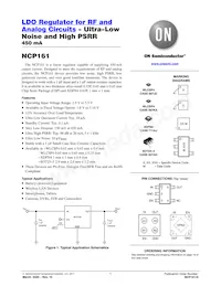 NCP161ASN250T1G數據表 封面