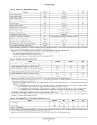 NCP59748MN1ADJTBG Datasheet Pagina 3