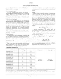 NCP699SN29T1G Datasheet Pagina 7