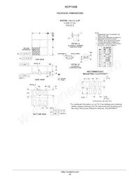 NCP700BMT25TBG Datasheet Page 20