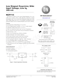 NCP718BSN300T1G Datasheet Cover